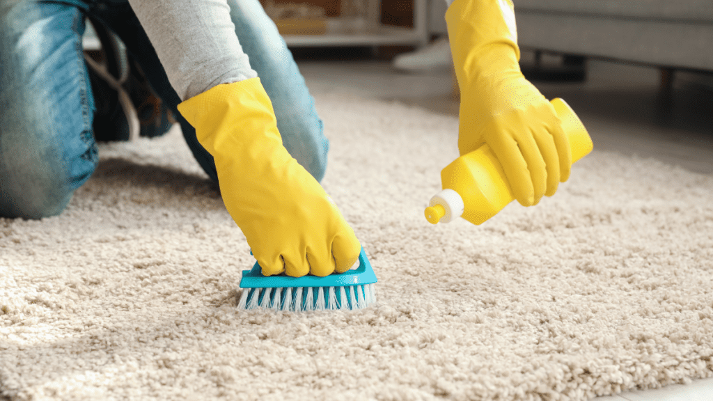How to Clean Smelly Carpet  - Method 3: Commercial Carpet Cleaner